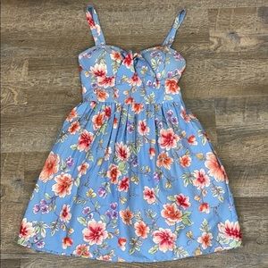Band of Gypsies Floral Fit & Flare XS